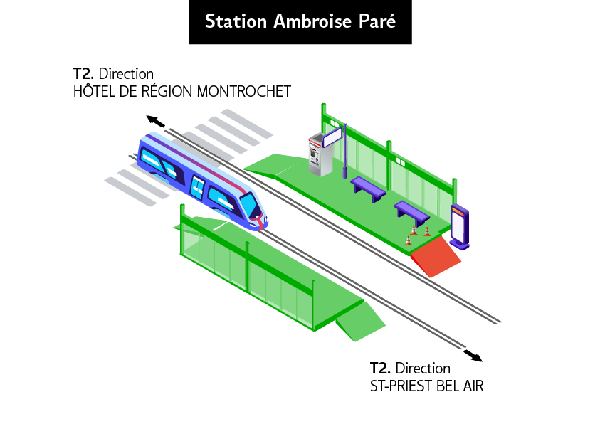 Station Ambroise Paré du 27 nov au 6 dec