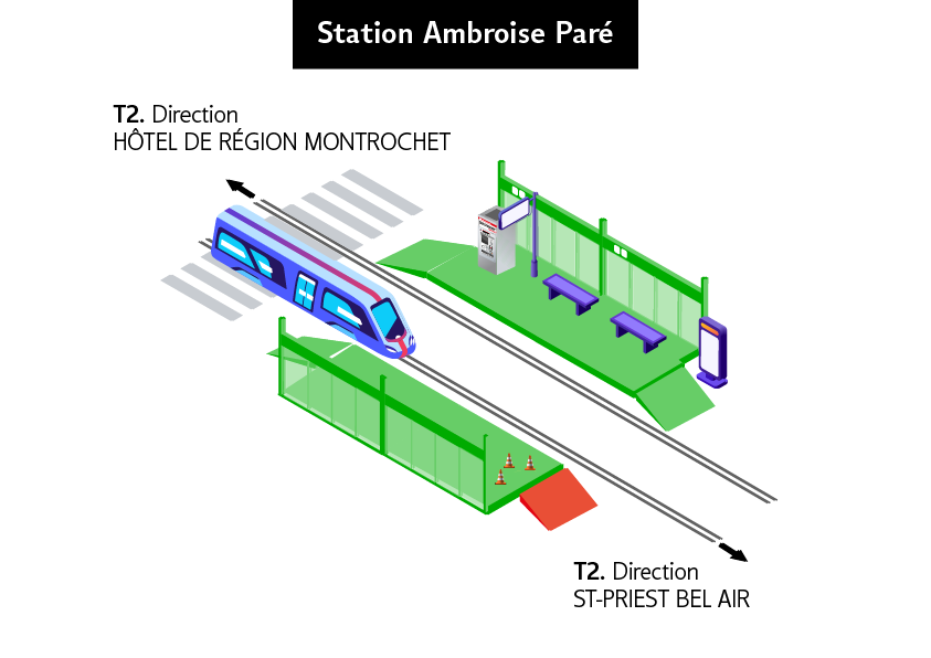 Station Ambroise Paré du 9 au 13 dec